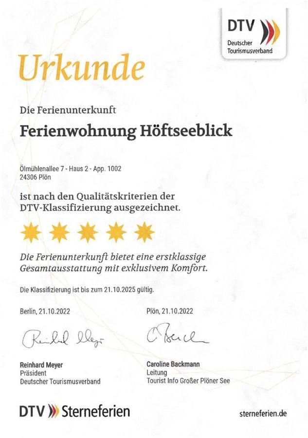 Fewo Hoeftsee-Blick 布隆 外观 照片